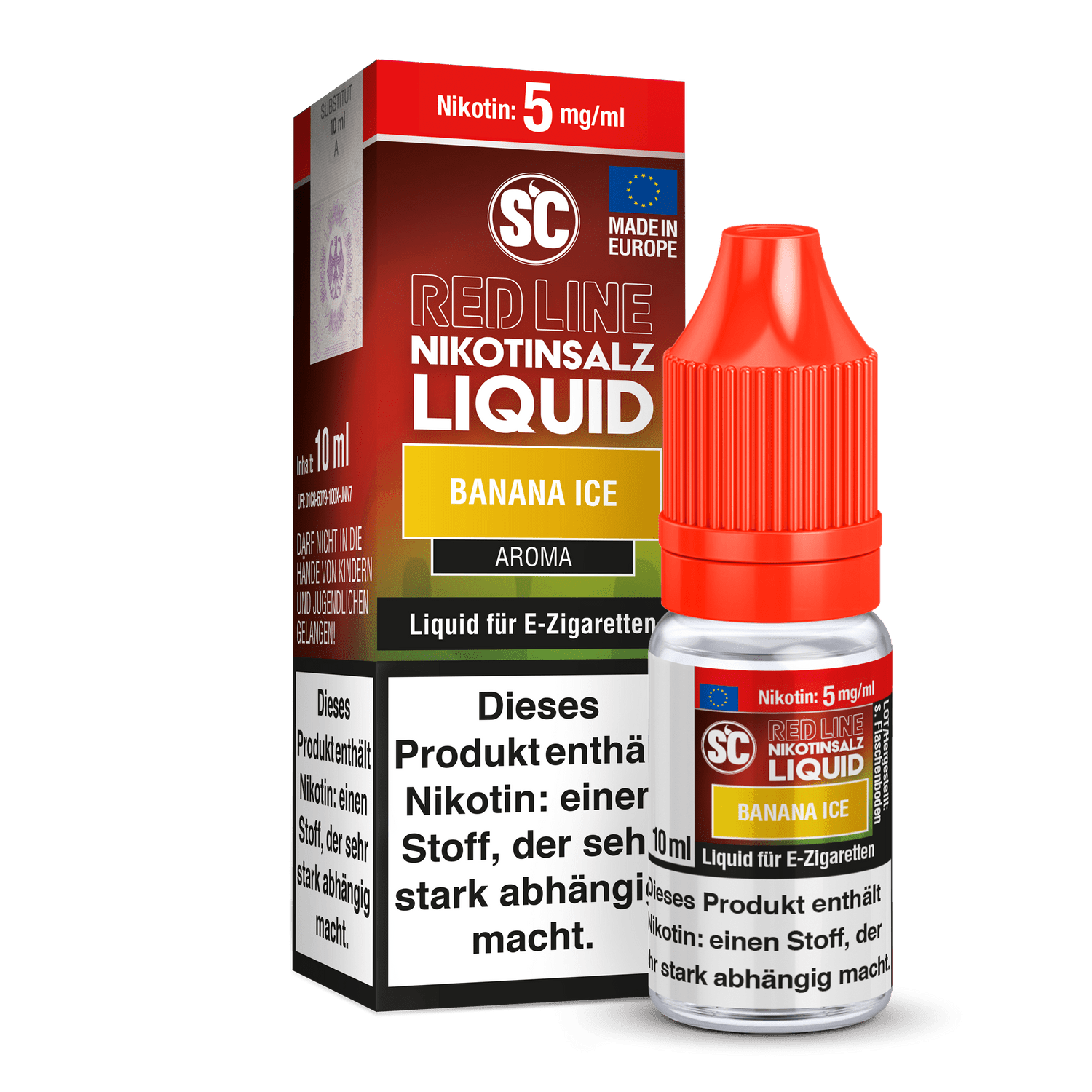 SC Red Line Banana Ice Nikotinsalz Liquid