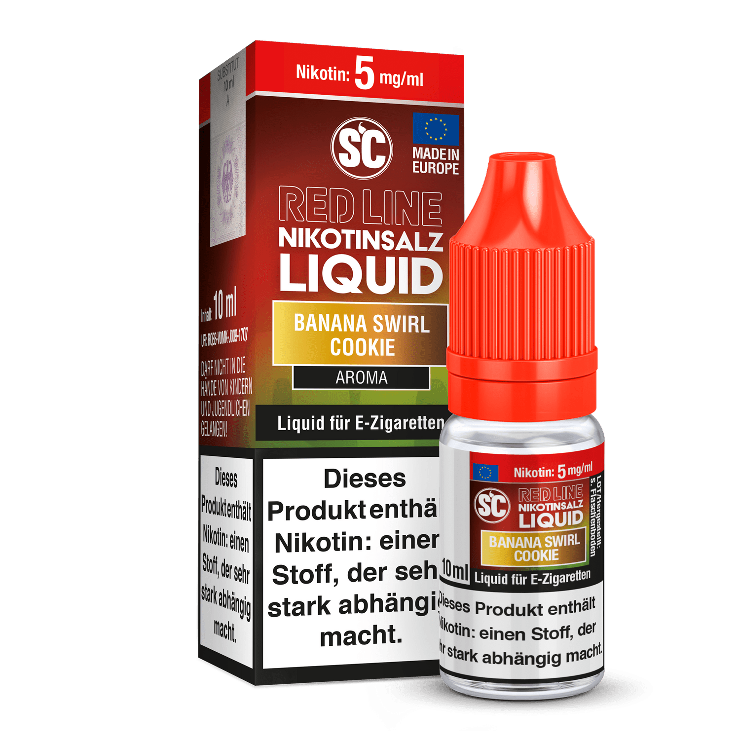 SC Red Line Banana Swirl Cookie Nikotinsalz Liquid