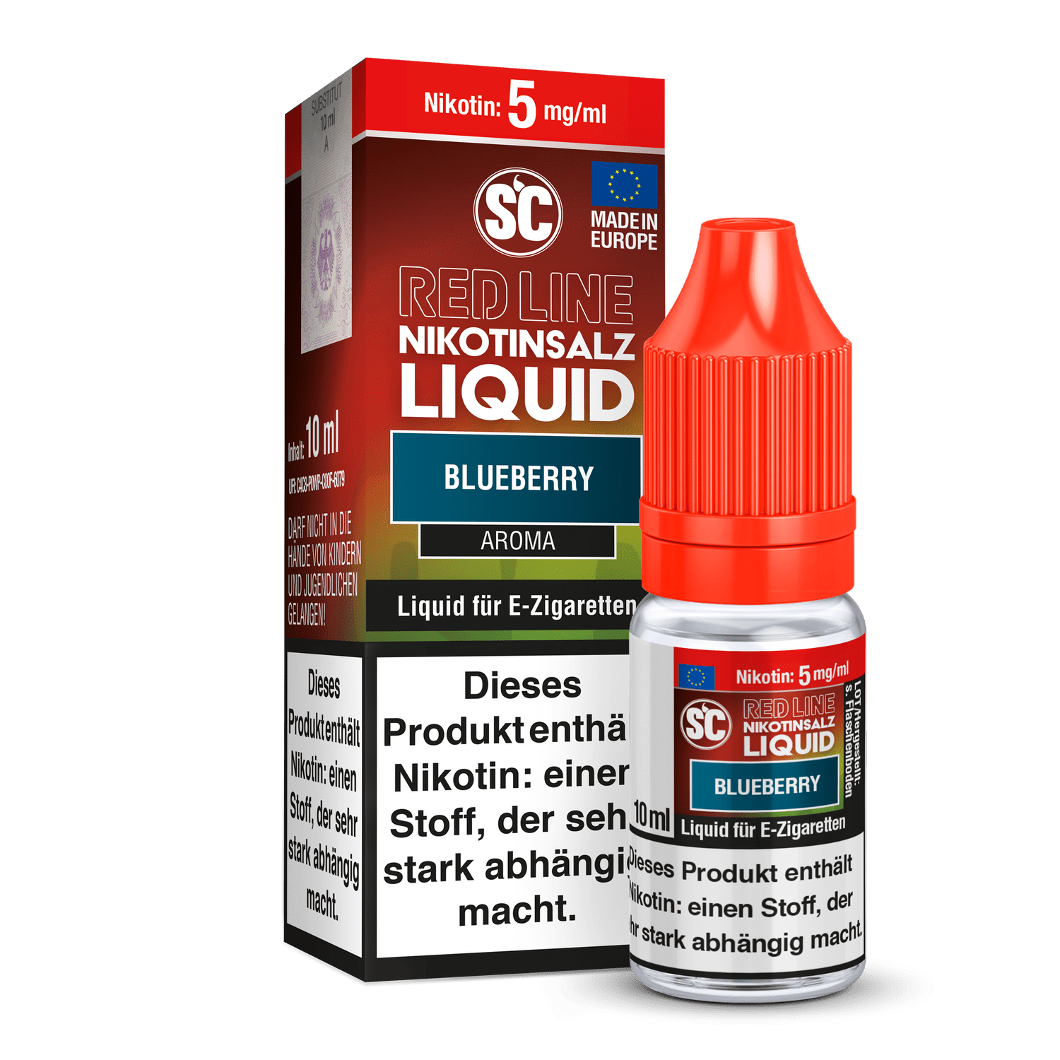 SC Red Line Blueberry Nikotinsalz Liquid