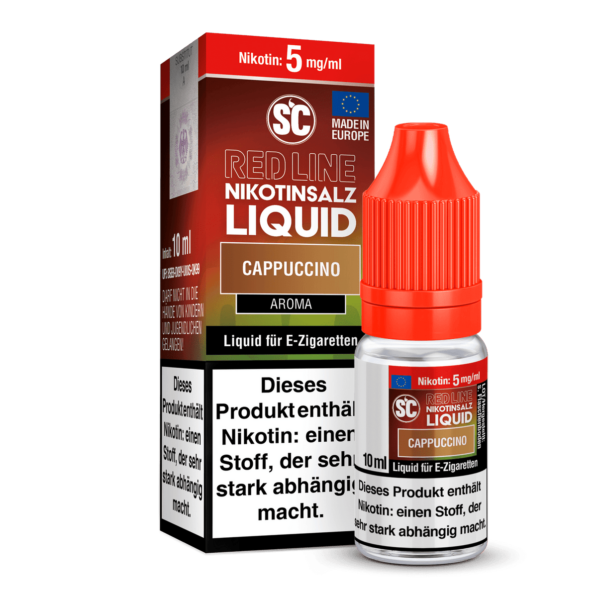 SC Red Line Cappuccino Nikotinsalz Liquid