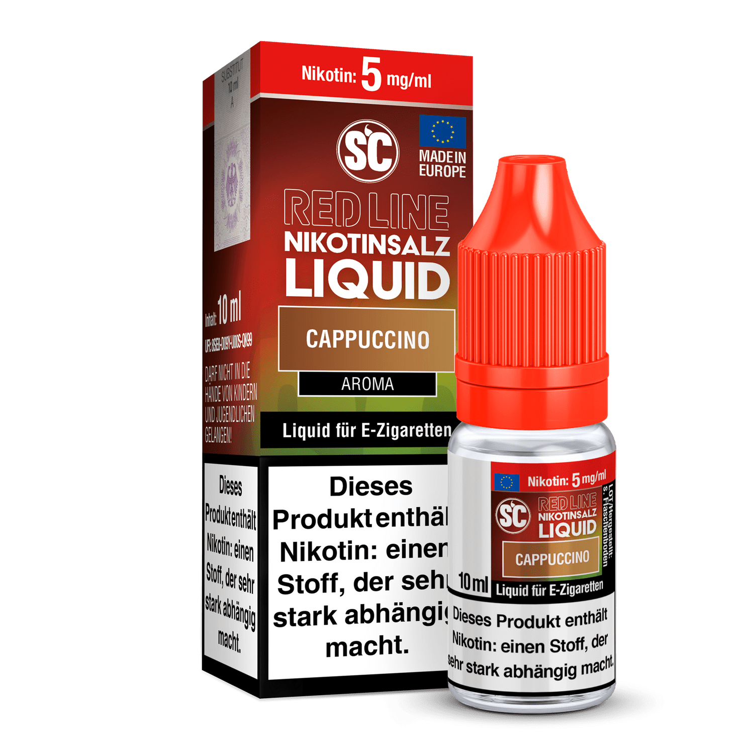 SC Red Line Cappuccino Nikotinsalz Liquid
