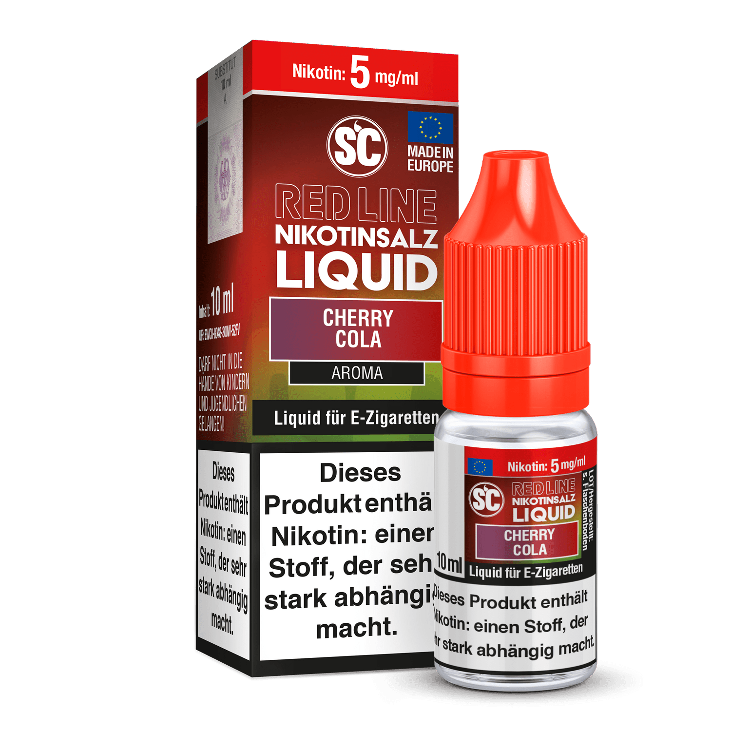 SC Red Line Cherry Cola Nikotinsalz Liquid