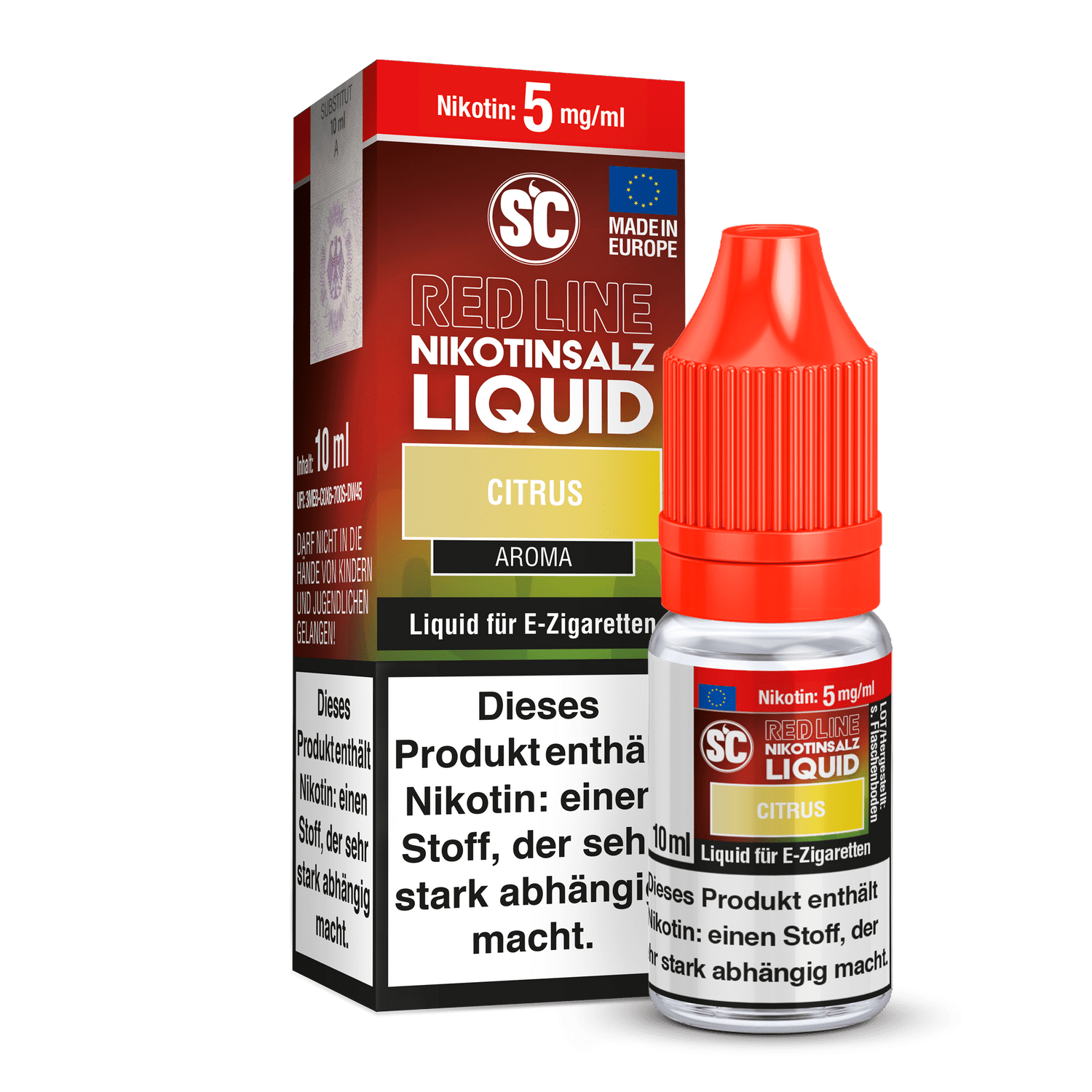 SC Red Line Citrus Nikotinsalz Liquid