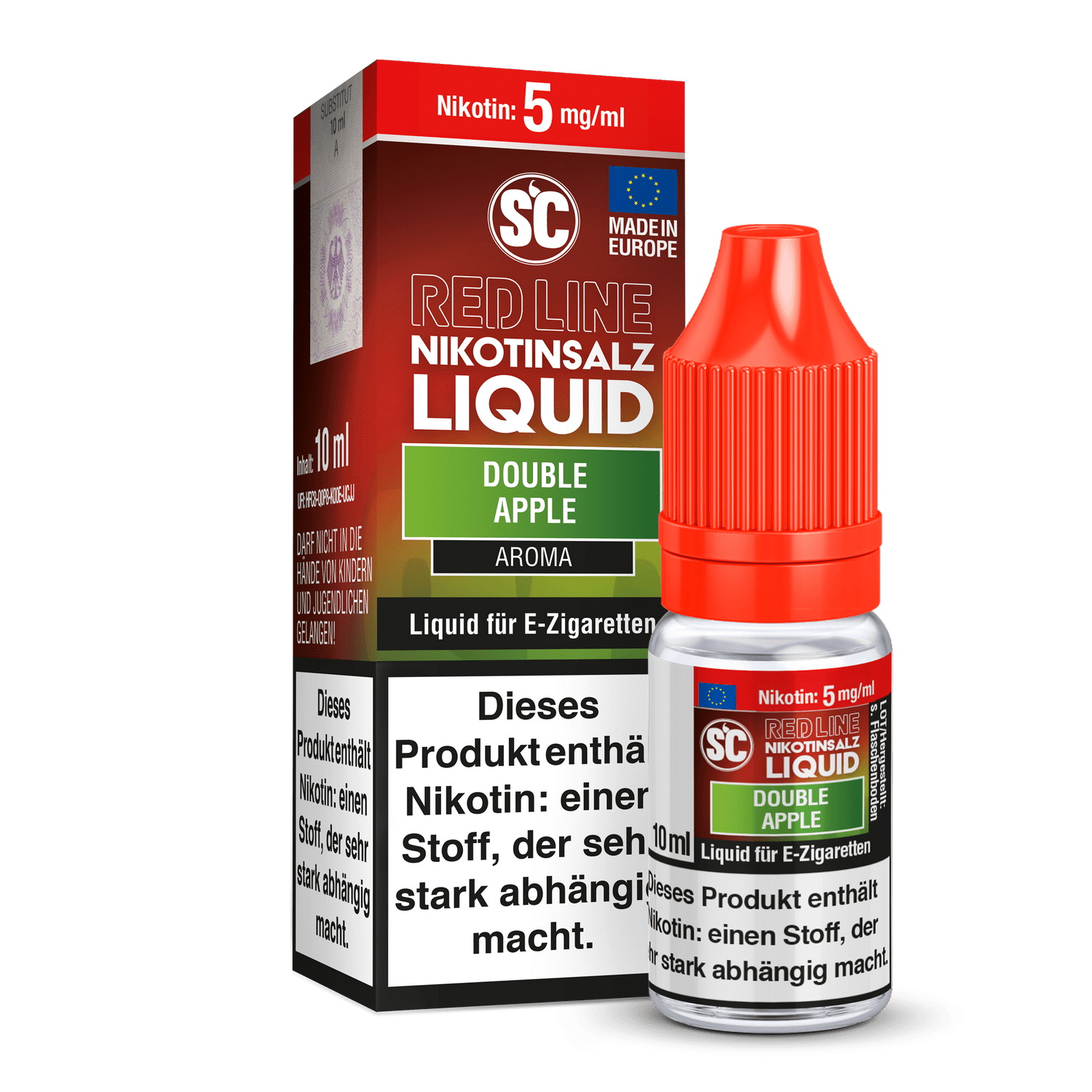 SC Red Line Double Apple Nikotinsalz Liquid