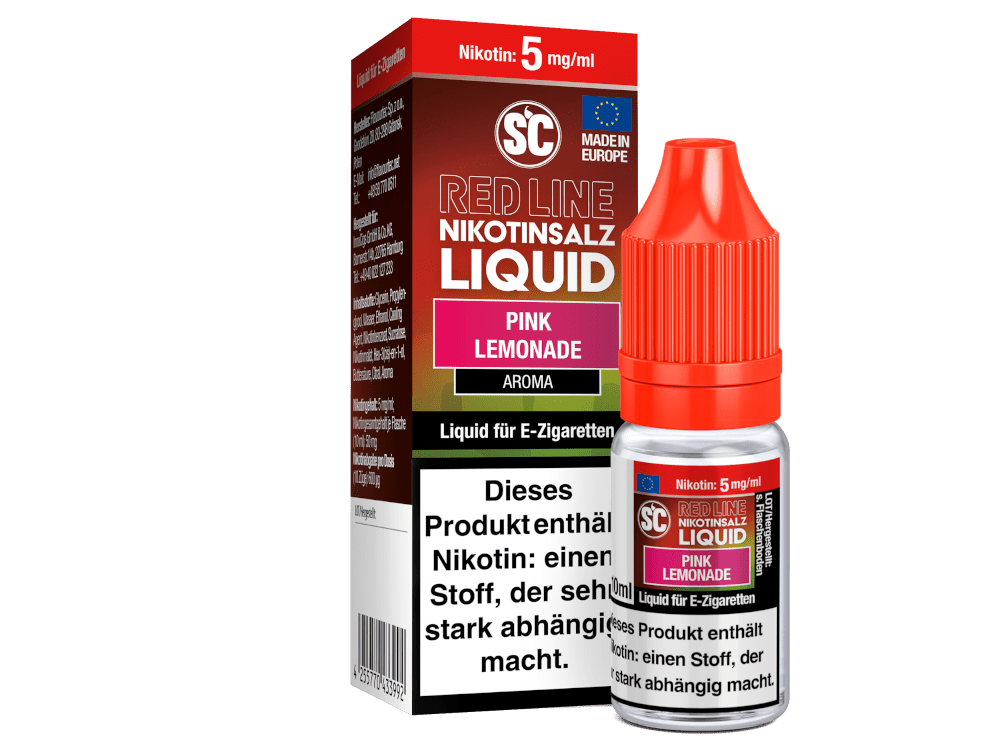 SC Red Line Pink Lemonade Nikotinsalz Liquid
