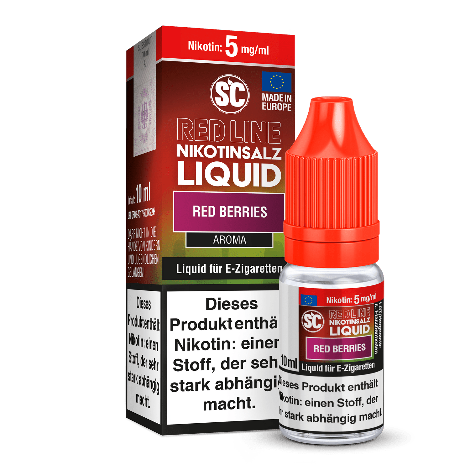 SC Red Line Red Berries Nikotinsalz Liquid