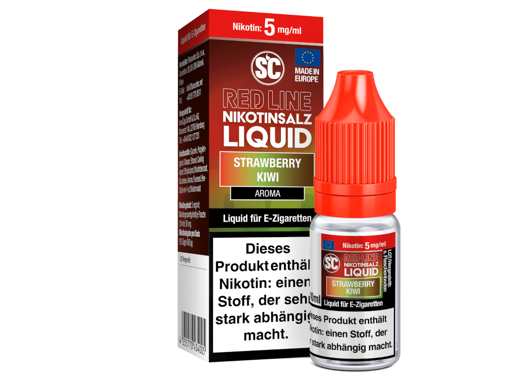 SC Red Line Strawberry Kiwi Nikotinsalz Liquid