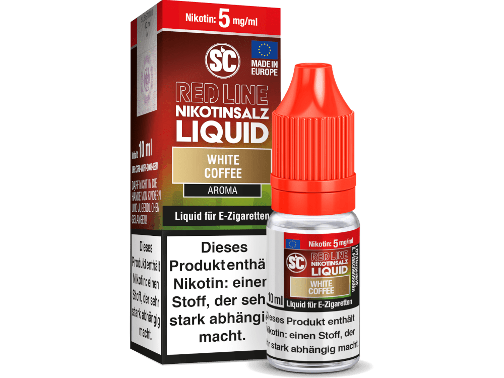 SC Red Line White Coffee Nikotinsalz Liquid