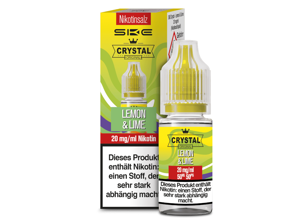 SKE Crystal Lemon & Lime Nikotinsalz Liquid