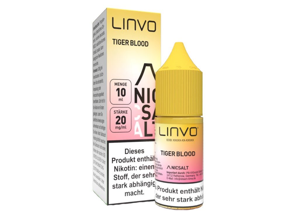 Linvo Nikotinsalz Liquid Tiger Blood