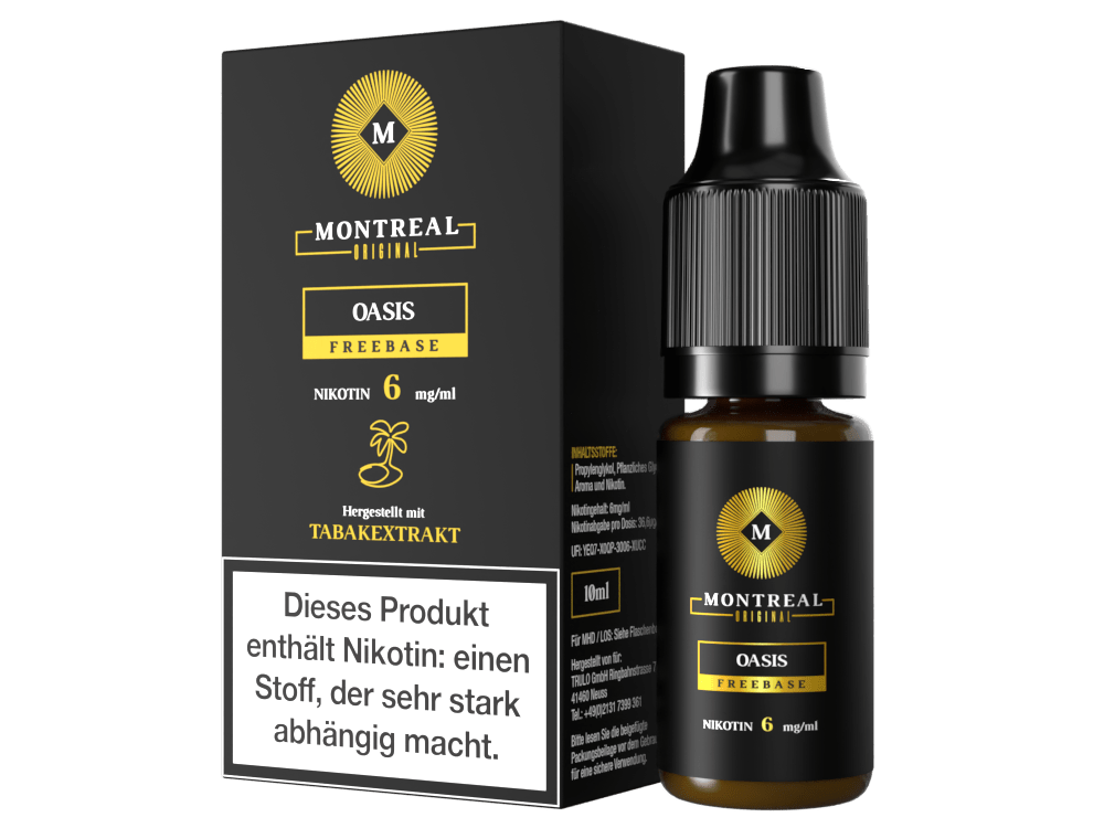 Montreal Original - E-Zigaretten Liquid - Oasis