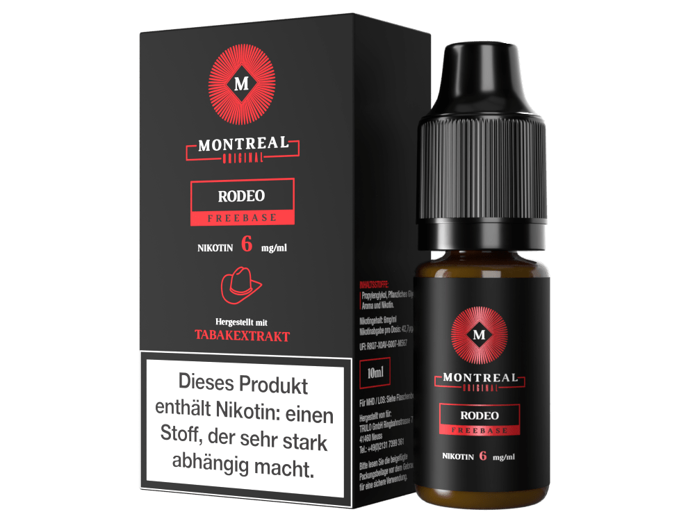 Montreal Original - E-Zigaretten Liquid - Rodeo