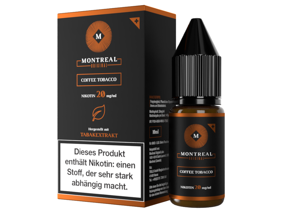 Montreal Original Coffee Tobacco Nikotinsalz Liquid