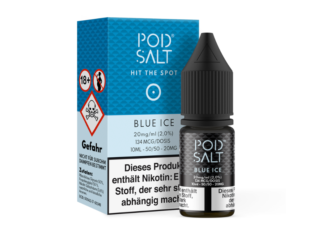 Pod Salt Blue Ice Nikotinsalz Liquid