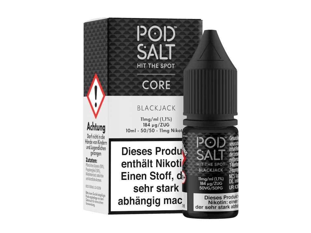 Pod Salt Core Blackjack Nikotinsalz Liquid