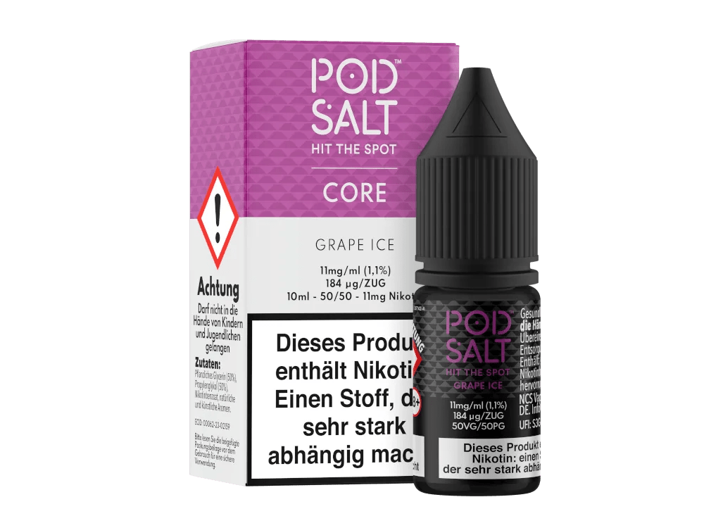 Pod Salt Core Grape Ice Nikotinsalz Liquid