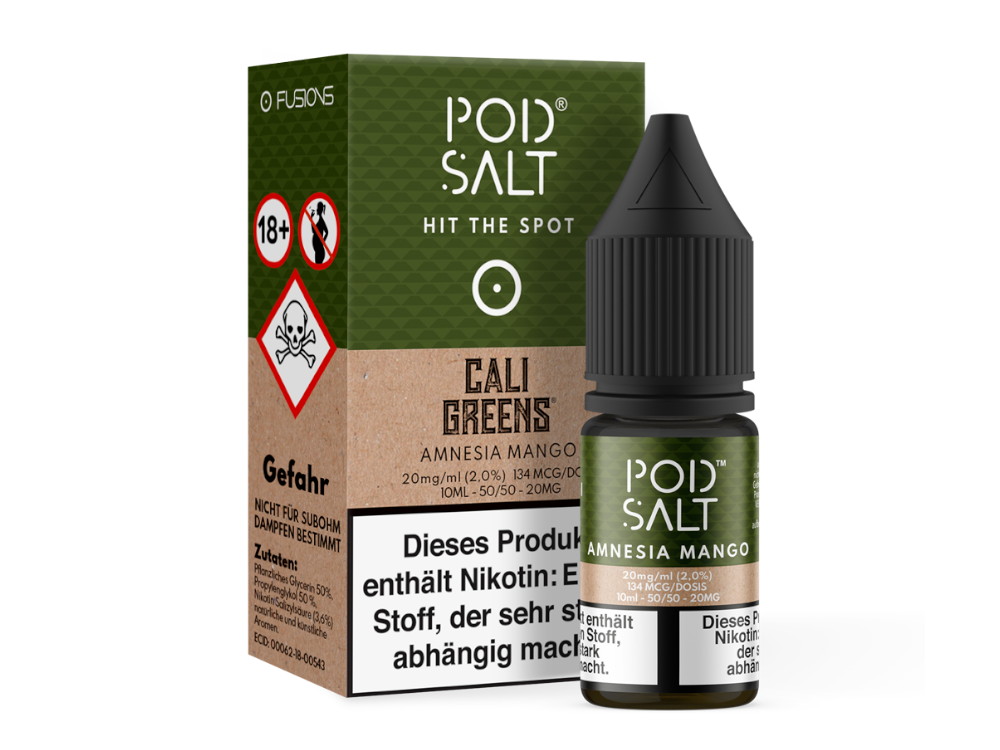 Pod Salt Fusion Amnesia Mango Nikotinsalz Liquid