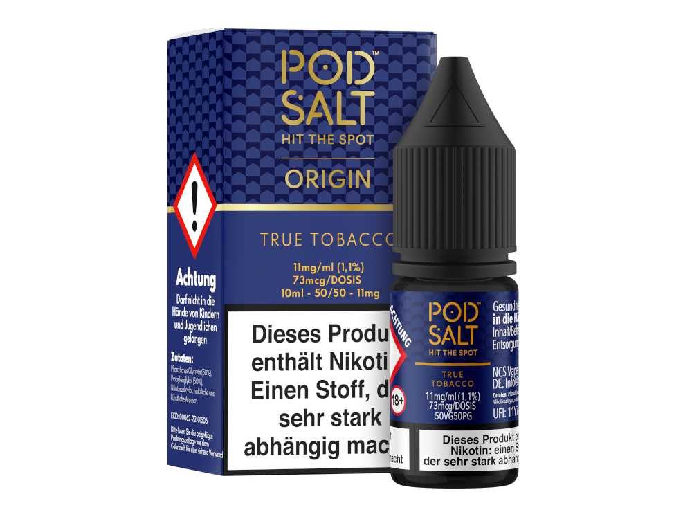 Pod Salt Origin True Tobacco Nikotinsalz Liquid