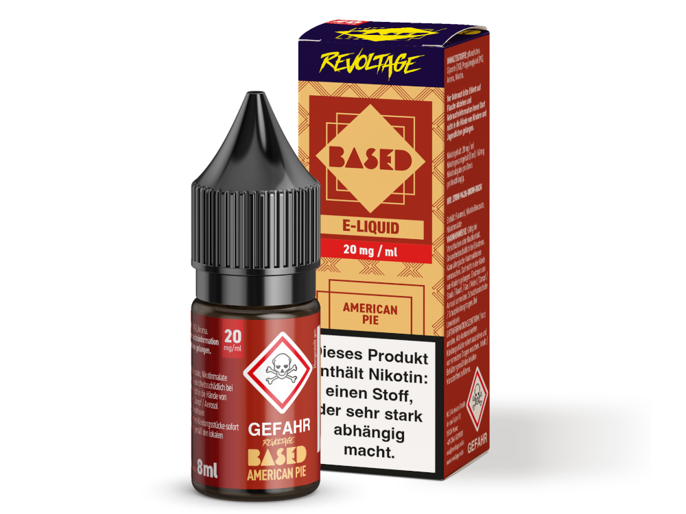 Revoltage BASED Hybrid Nikotinsalz Liquid American Pie