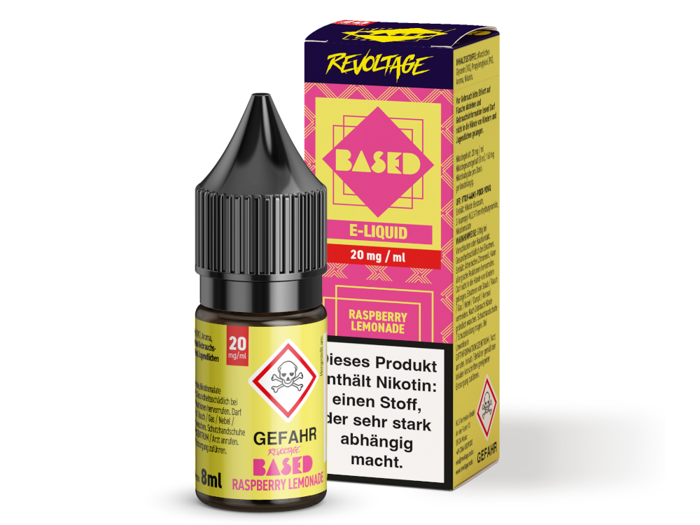 Revoltage BASED Hybrid Nikotinsalz Liquid Raspberry Lemonade