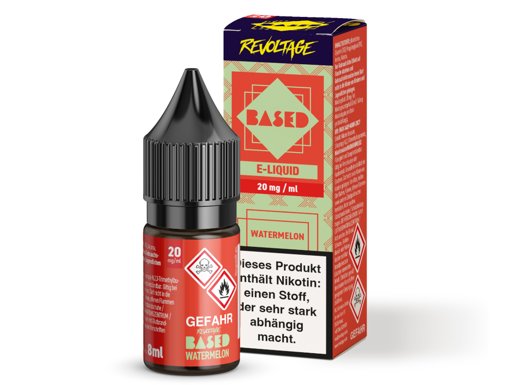 Revoltage BASED Hybrid Nikotinsalz Liquid Watermelon