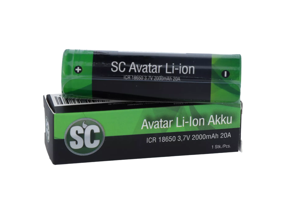SC 18650er Akku 2000 mAh