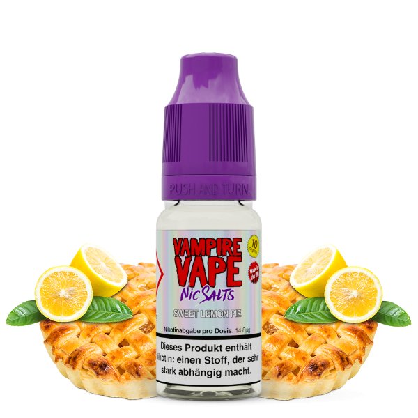 Vampire Vape Sweet Lemon Pie Nikotinsalz Liquid