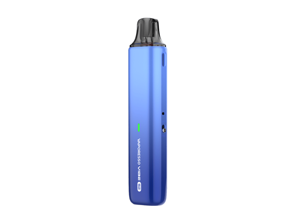 Vaporesso Vibe SE in blau — 1.100 mAh Akku, 4,5 ml Pod, 2 Modi Ausgabe