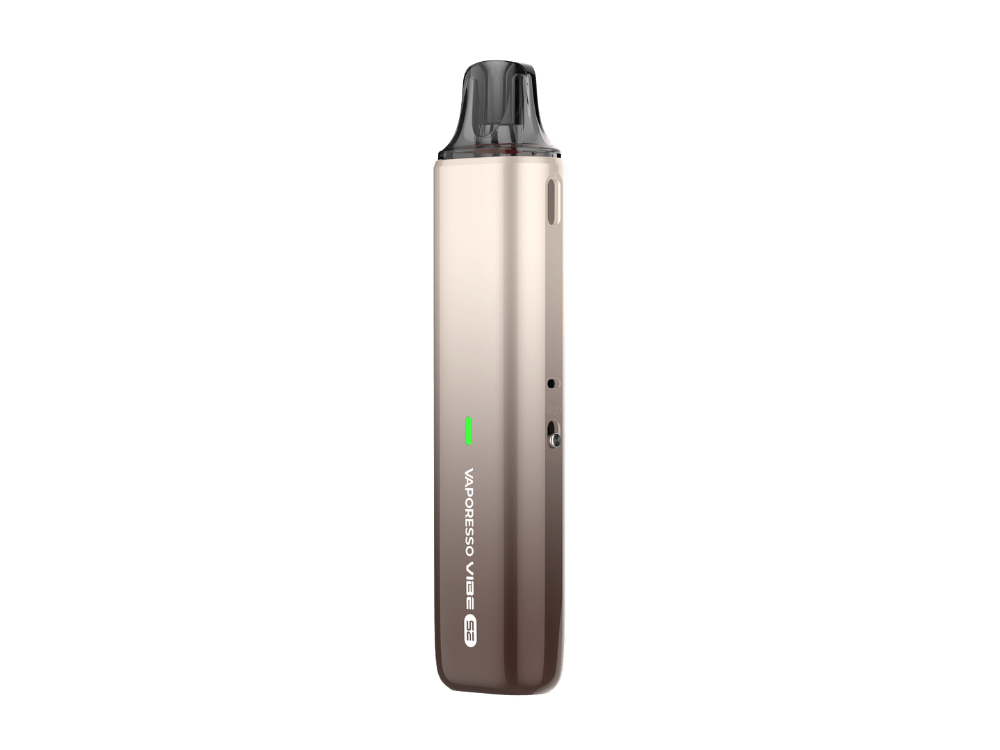 Vaporesso Vibe SE in braun — 1.100 mAh Akku, 4,5 ml Pod, 2 Modi Ausgabe