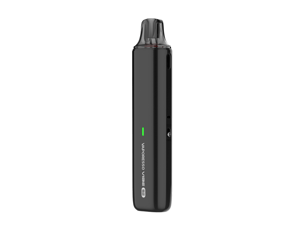 Vaporesso Vibe SE in schwarz — 1.100 mAh Akku, 4,5 ml Pod, 2 Modi Ausgabe