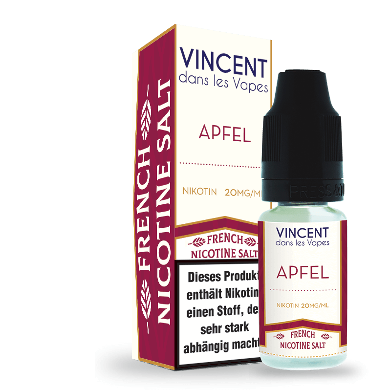Vincent dans les Vapes Apfel Nikotinsalz Liquid