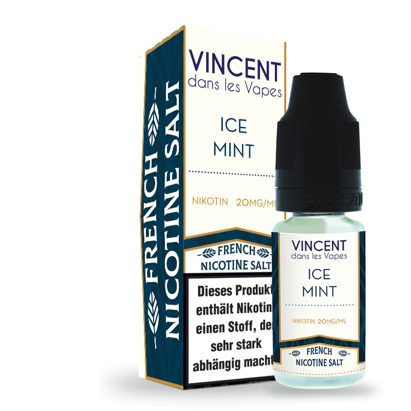 Vincent dans les Vapes Ice Mint Nikotinsalz Liquid