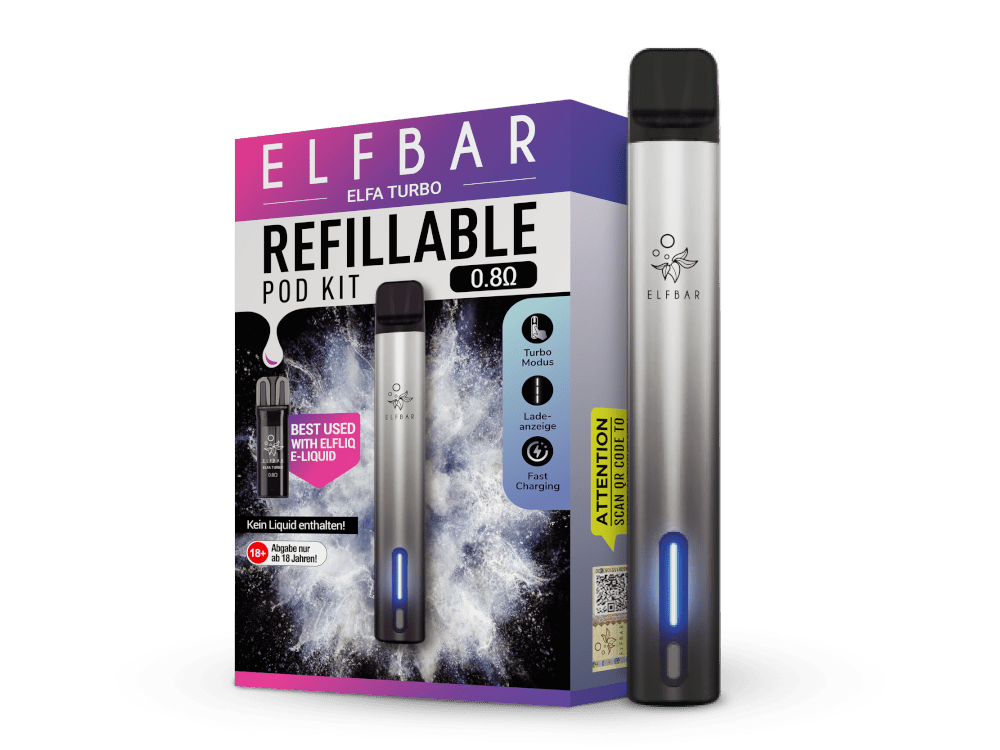 Elfbar Elfa Turbo Refillable Pod Kit