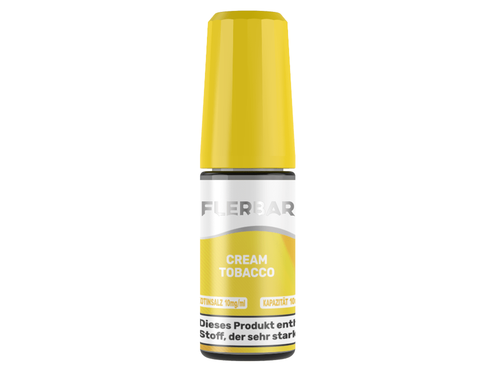 Flerbar Liquid - Nikotinsalz Liquid - Cream Tobacco