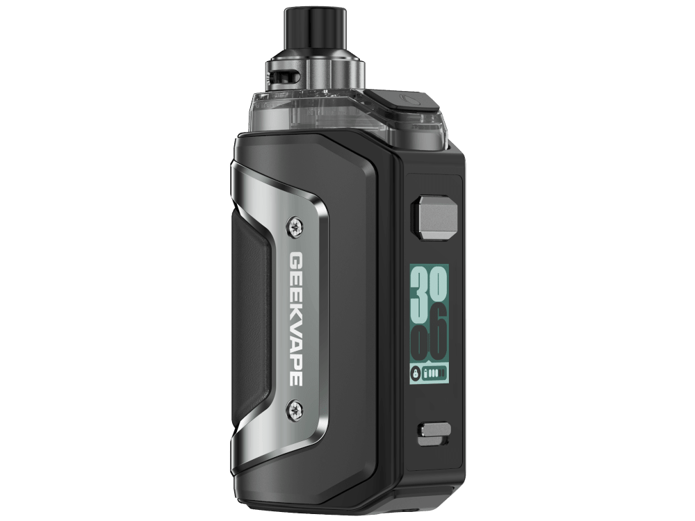 GEEKVAPE Aegis Hero 5 in Iron Black — IP68 Schutz, 1.300 mAh Akku, B-Series Pods