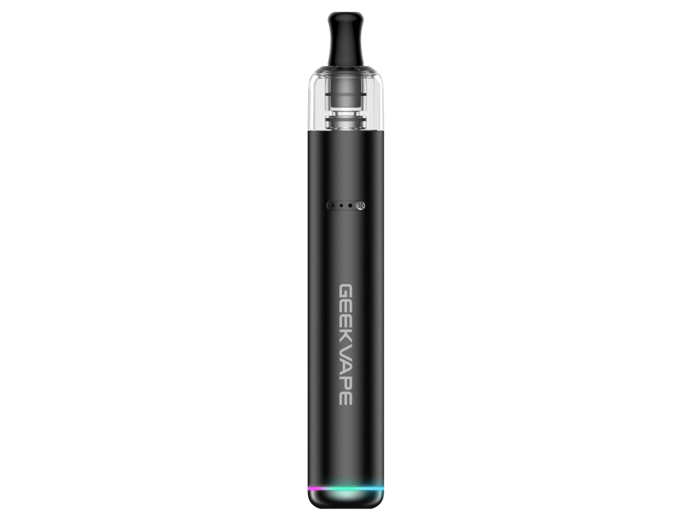 GeekVape Wenax S3 Evo in schwarz — 1.100 mAh Akku, 2 ml Pod-Tank, MTL Zugstil