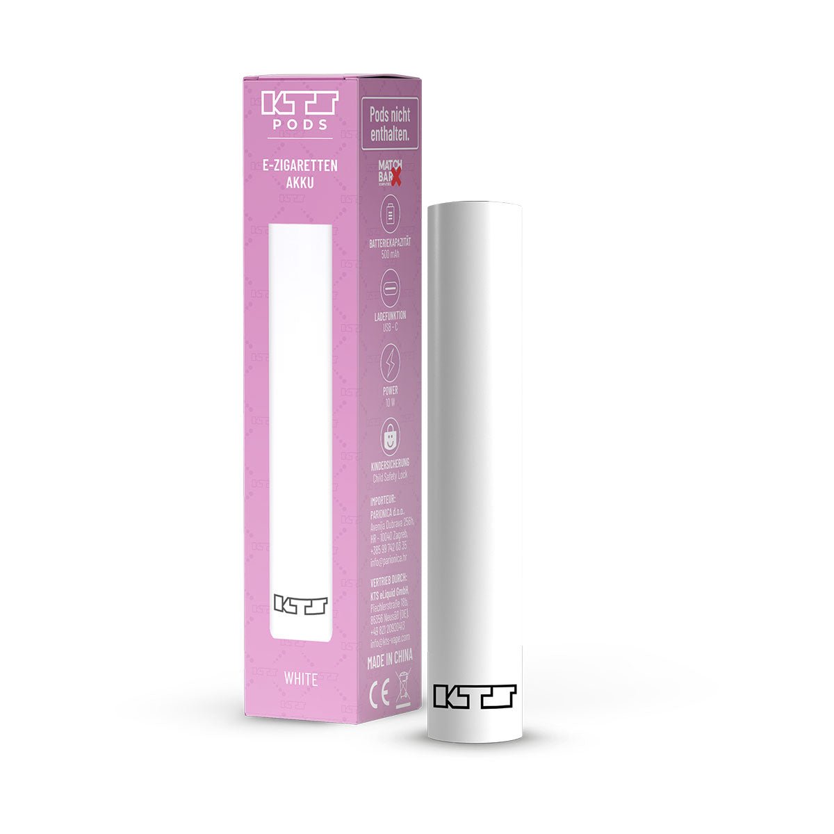 KTS Prefilled Pod Akkuträger / Basisgerät
