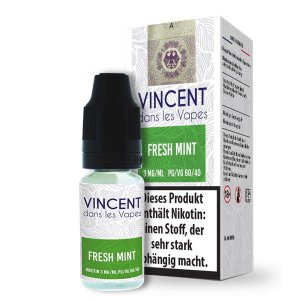 Vincent dans les Vapes Fresh Mint Liquid
