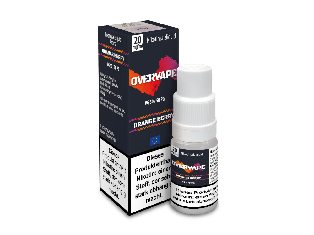 Overvape Orange Berry Nikotinsalz Liquid