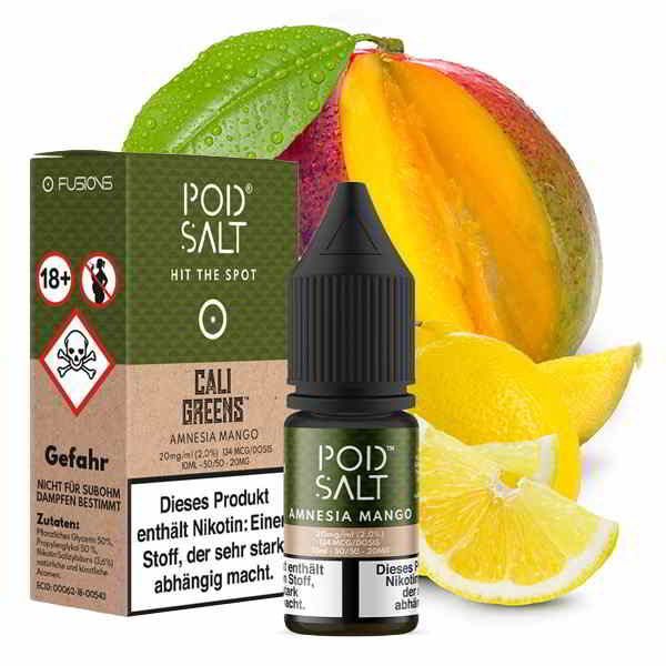 Pod Salt Fusion Amnesia Mango Nikotinsalz Liquid