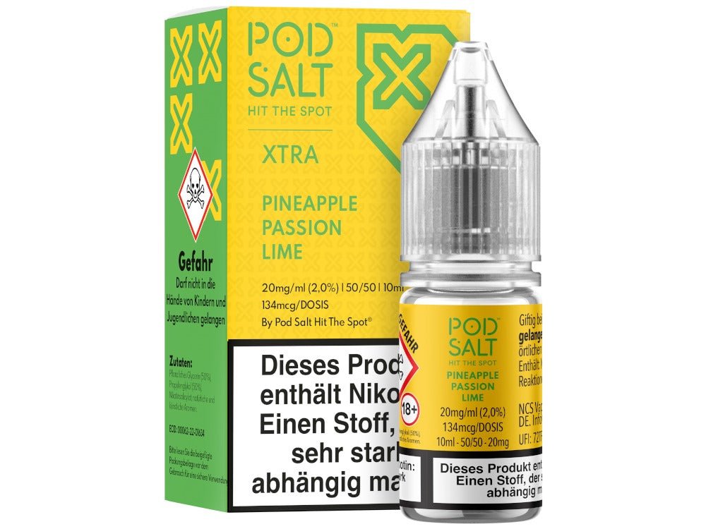 Pod Salt X Pineapple Passion Lime Nikotinsalz Liquid