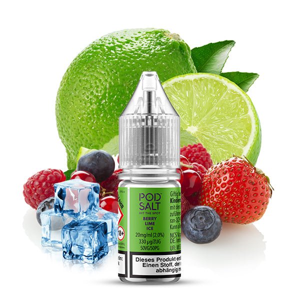 Pod Salt Xtra Berry Lime Ice Nikotinsalz Liquid