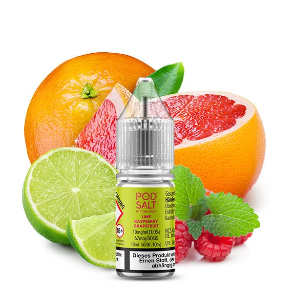 Pod Salt Xtra Lime Raspberry Grapefruit Nikotinsalz Liquid
