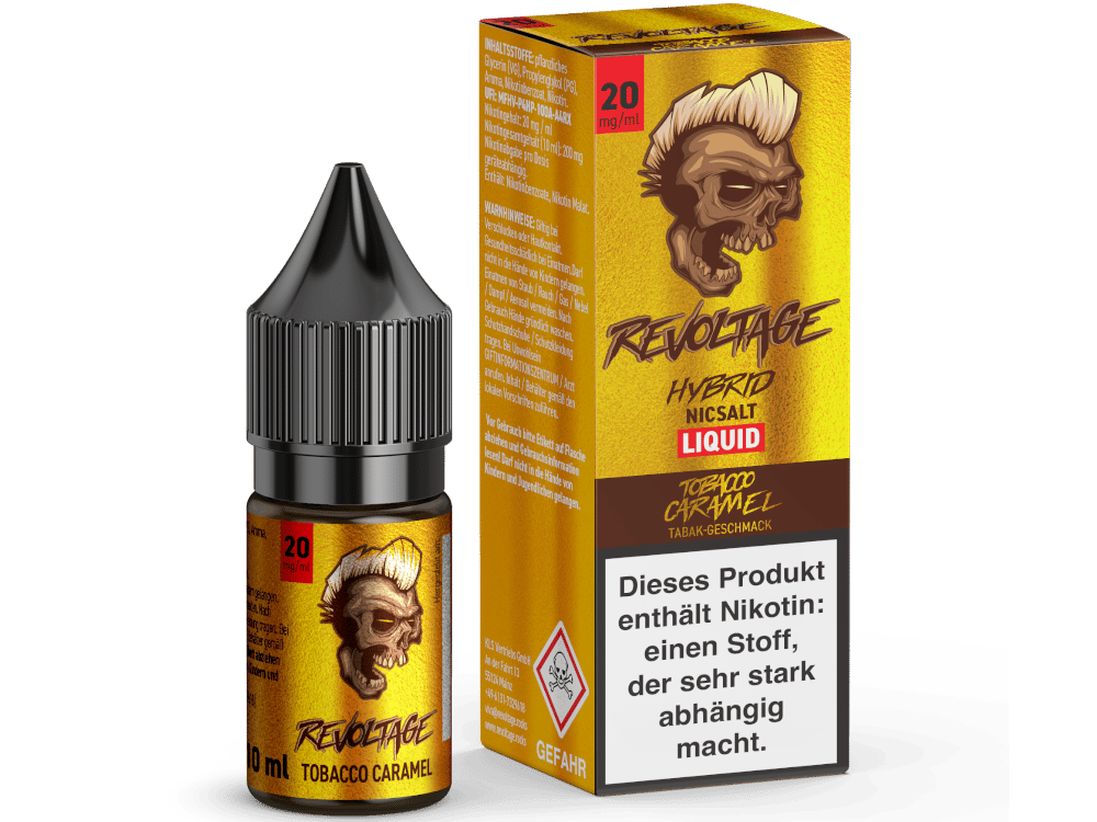 Revoltage Hybrid Nikotinsalz Liquid Tobacco Caramel