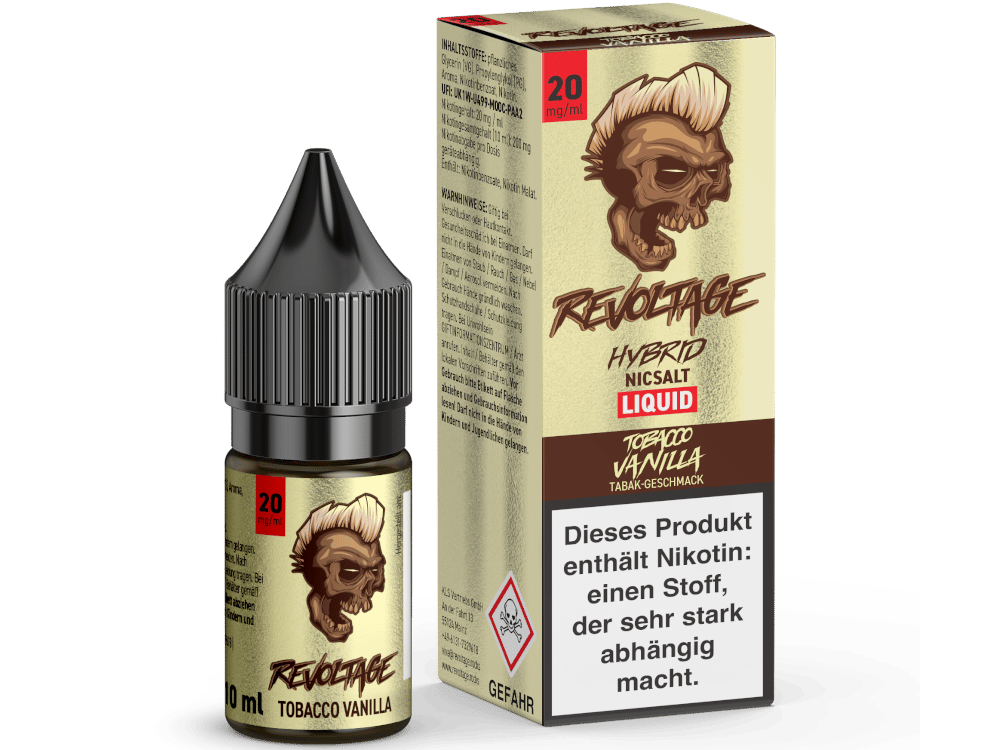 Revoltage Hybrid Nikotinsalz Liquid Tobacco Vanilla
