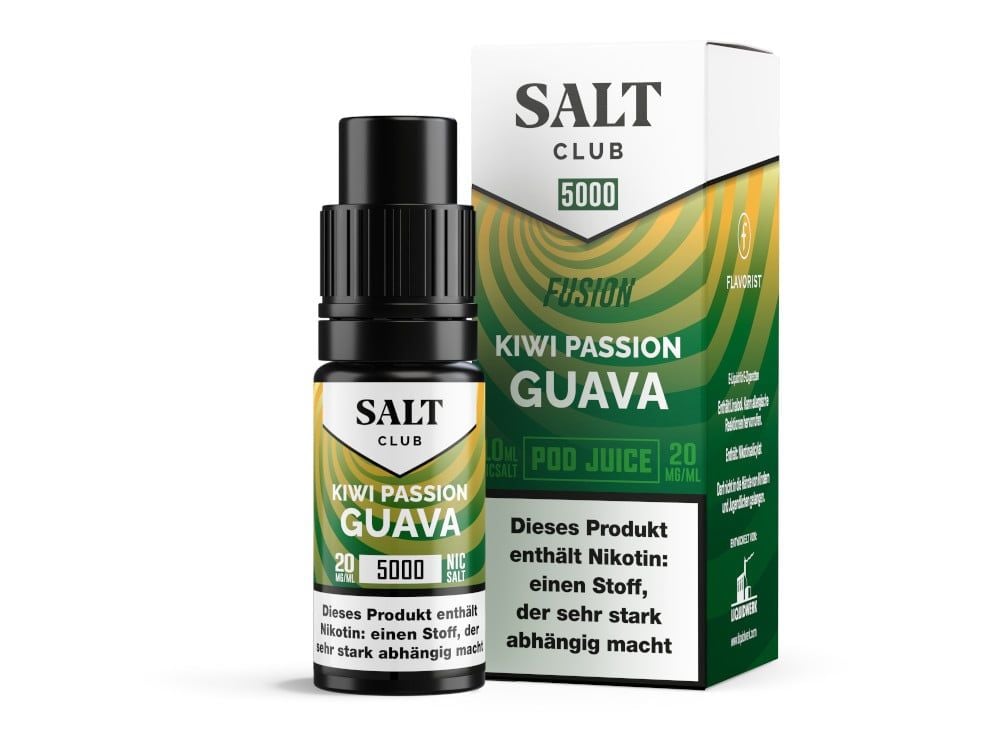 Salt Club 5000 Kiwi Passion Guava Nikotinsalz Liquid