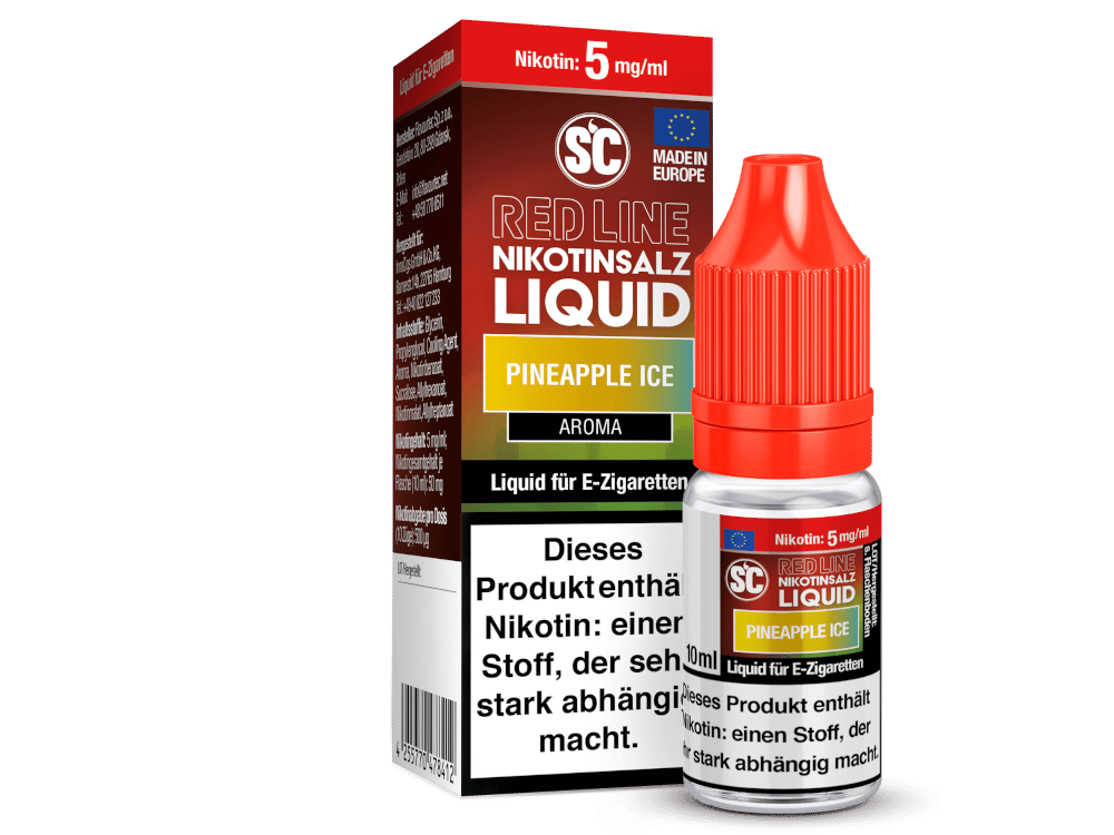 SC Red Line Pineapple Ice Nikotinsalz Liquid