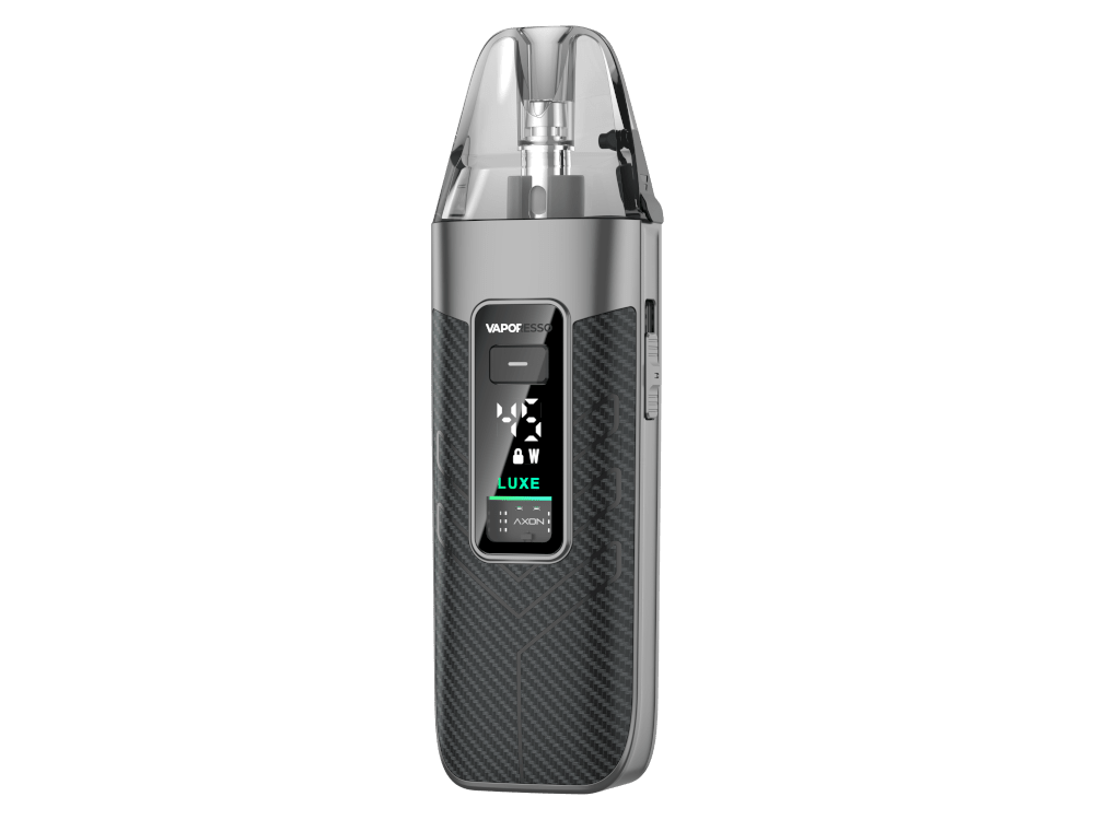Vaporesso LUXE X3 in Carbon Black — 2.600 mAh Akku, 45 W max., 5 ml Dual Mesh