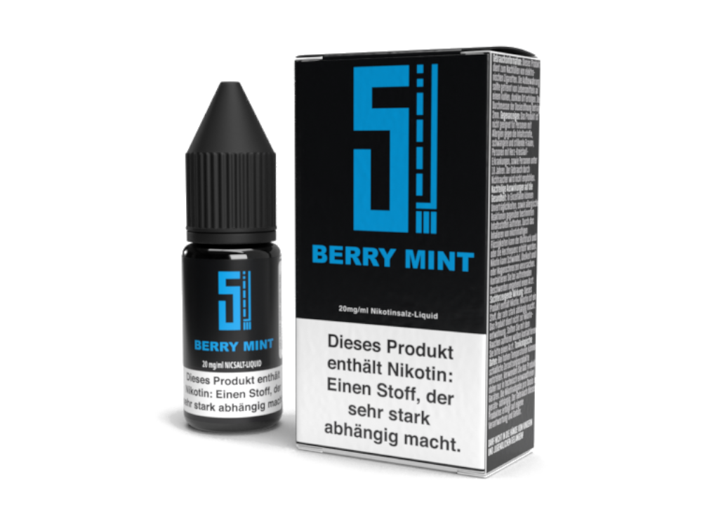 5EL Berry Mint Nikotinsalz Liquid