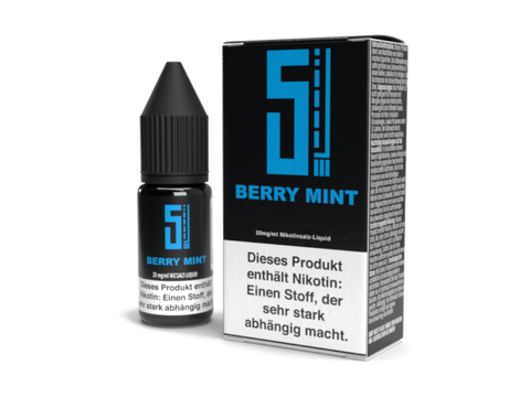 5EL Berry Mint Nikotinsalz Liquid